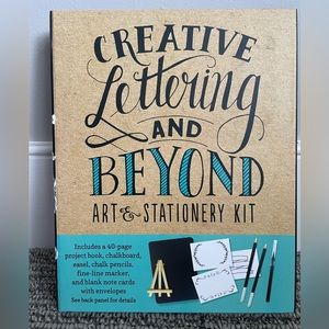 Lettering/stationary kit